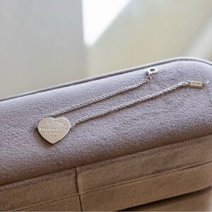 Tiffany & Co. Silver Heart Bracelet